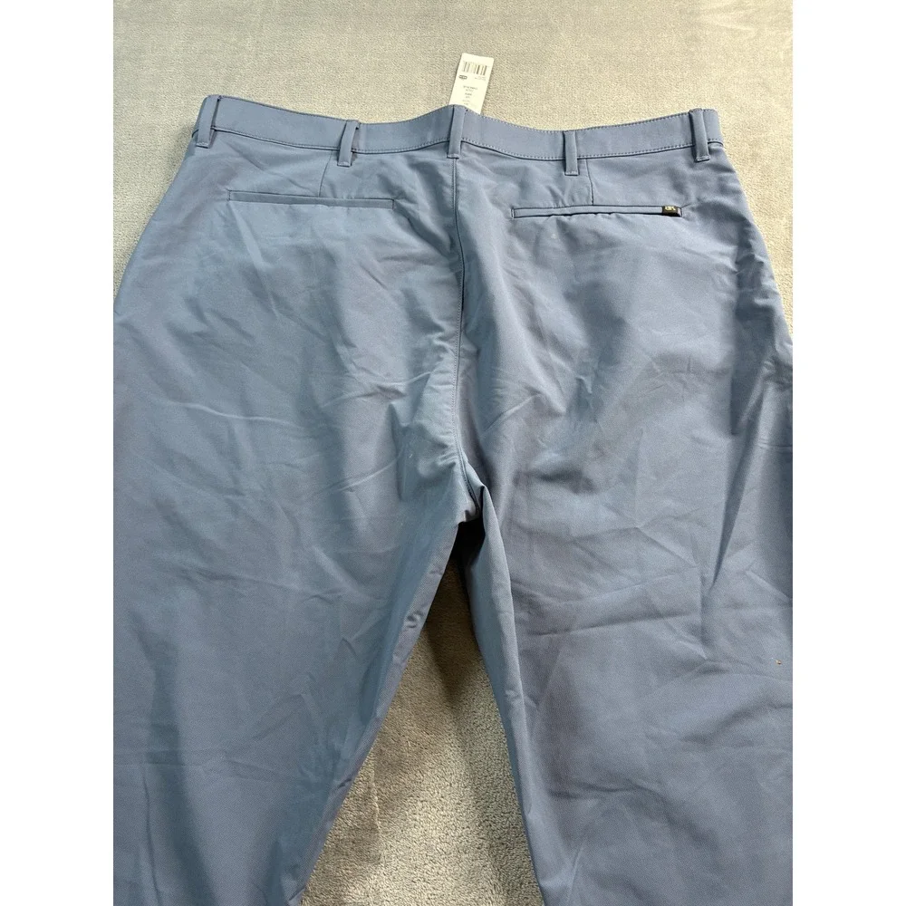 Banana Republic Mens 40x34 China Blue Slim Fit‎ Stretch Performance Pants NWT